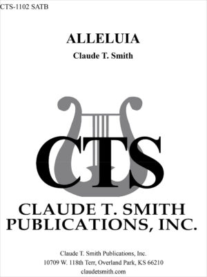 Alleluia sheet music cover