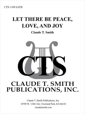 Let There Be Peace, Love, and Joy sheet music cover