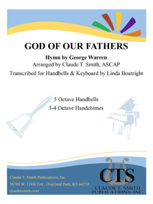 God of Our Fathers handbells cover