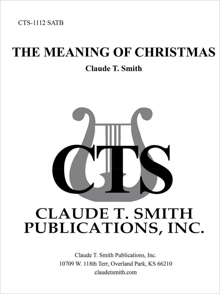 The Meaning of Christmas sheet music cover