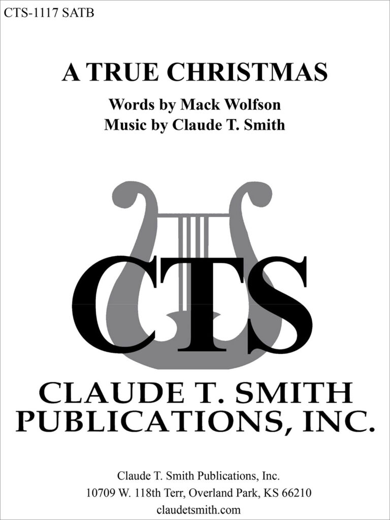 A True Christmas sheet music cover