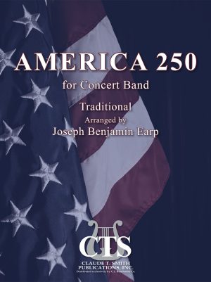 America 250 Concert Band sheet music cover