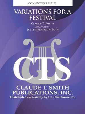 Variations for a Festival sheet music cover