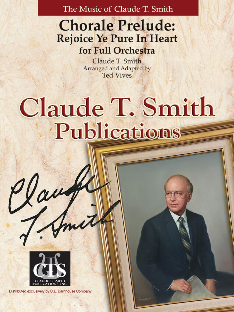 Chorale Prelude: Rejoice Ye Pure In Heart for full orchestra sheet music cover